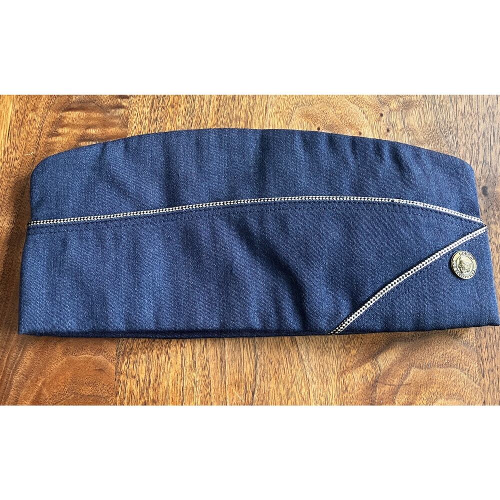 Vintage Flight Ace Civil Air Patrol Garrison Cap w/ Cub Scout‎ Pin Size 7 1/4